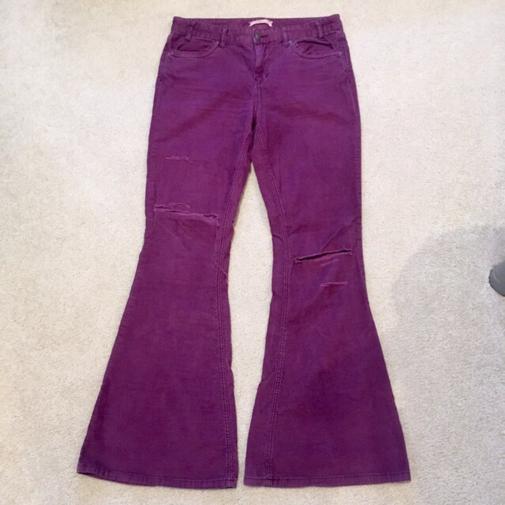 Free People flare corduroys!